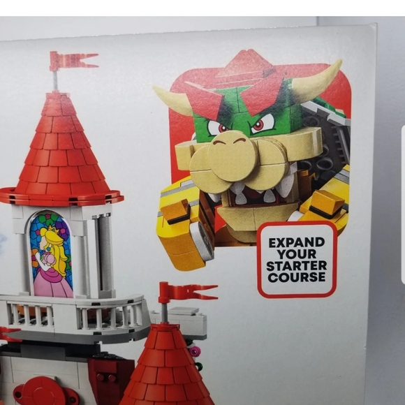 LEGO 71408 Super Mario: Peach’s Castle Expansion Set (1216pcs) NEW/SEALED - Picture 7 of 16